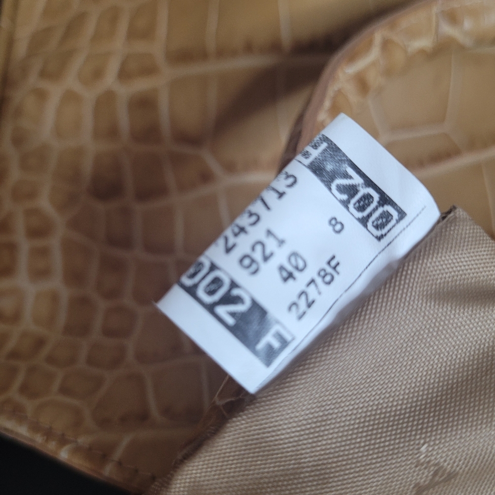 Furla Croc Satchel genuine leather made In Italy - Picture 16 of 16